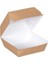 Hamburger Kutusu Natural 12X12X8CM 2