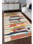 Yoğun Pastel Vuruşlu Desen Dijital Baskılı Zenit Kilim 1