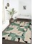 Yeşil Parça Desen Dijital Baskılı Zenit Kilim 1