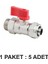 Yerden Isıtma Dış Dişli Mini Vana 16X2 (Nipel-Hortum) Paket 5 Lu 1