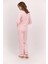 Çeyizlik Pembe Kadın Pijama Takım 2