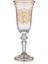 Florance 24 Ayar Altın Yaldızlı 140 ml 6 Parça Flüt Cam Şampanya Kadehi 9-01020007 1