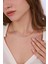 Yarısı Suyolu Yarısı Gurmet Zincir Çift Renkli Choker Gümüş Kolye 4