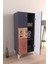 Modern Cubes 3 Raflı Çok Amaçlı Dolap Mutfak Salon Banyo Ofis Salon Dolabı 1