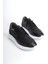 Hakiki Deri MBKNT2090-S Erkek Siyah Sneaker & Spor Ayakkabı 3