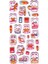 Sticker Kabartmalı Stiker Defter Planlayıcı Etiket LDE044 19 x 9 cm Çalışkan Tavşan 2