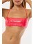4644 Neon Kırmızı Straplez Bikini Takımı 2