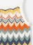 Soledad - Örgü Detaylı Askılı Zigzag Desenli Triko Elbise - Multicolor 5