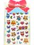 Sticker Kabartmalı Stiker Defter Planlayıcı Etiket (YQA003)-20X14CM - Baykuş Kelebek 2