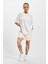 Kadın Onlmay Bisiklet Yaka Oversize Pamuk T-Shirt 15261790 Beyaz 2