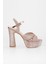 Kadın Piera Rose Simli Platform Topuklu Ayakkabı 1