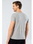 Erkek Pamuklu V Yaka Kısakol T-Shirt, %95 Pamuk %5 Likra 3