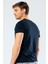 Erkek Pamuklu V Yaka Kısakol T-Shirt, %95 Pamuk %5 Likra 2