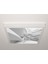 60X60 LED Panel Aydınlatma Armatür Avize Sıva Üstü Desenli Tekli 46510622SU 1