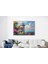 Yağlı Boya Dokulu Tablo Modern Istanbul Manzarası U06025 2