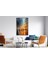 Yağlı Boya Dokulu Tablo Modern Paris Sokak U09013 2