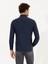 Erkek Lacivert Slim Fit Uzun Kollu Gömlek 50256919-VR033 11