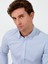 Erkek Mavi Slim Fit Uzun Kollu Gömlek 50257192-VR036 8