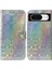 Google Piksel 8 Premium Pu Deri Glitter Renkli Standı Tutucu Için Kılıf (Yurt Dışından) 1