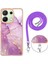 Xiaomi Redmi Için Not 13 4g Tampon Mermer Crossbody Kordon Askısı (Yurt Dışından) 5