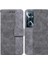 Realme C65 4g Için Flip Case Geometrik Kabartmalı Cüzdan Kapak Çevirin Folio Pu (Yurt Dışından) 1