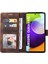 Samsung Galaxy A72 Için Flip Case Deri Kılıf Darbeye Cüzdan Basit (Yurt Dışından) 4