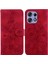 Motorola Moto Kenar 50 Pro Manyetik Kickstand Kabartmalı Zambak Için Flip Case (Yurt Dışından) 5