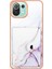 Xiaomi 11 Lite Kart Yuvaları Yumuşak Tpu Tampon Mermer Ince Cüzdan (Yurt Dışından) 3