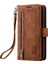 Samsung Galaxy S21 Artı Kickstand Cüzdan Kordon 9 Kart Pu Için Flip Case (Yurt Dışından) 4
