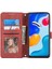 Xiaomi Poco M4 Pro 5g Için Flip Case Pu Deri Cüzdan Kılıf Kickstand (Yurt Dışından) 5