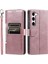 Samsung Galaxy S23 Artı Kickstand Pu Deri Cüzdan 6 Kart Için Flip Case (Yurt Dışından) 1
