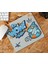 Wow Yazılı Köpek Balığı Baskılı Dikdörtgen Şeklinde Hediyelik ve Günlük Kullanıma Uygun Mouse Pad 1