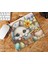 Sepetteki Paskalya Tavşanı ve Yumurtaları Dikdörtgen Baskılı Hediyelik ve Günlük Kullanıma Uygun Mouse Pad 2