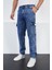 Baggy Rahat Kesim Kot Jean Kargo Pantolon 2407009 1