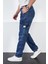 Baggy Rahat Kesim Kot Jean Kargo Pantolon 2407009 4