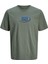 Jcogradıent Tee Ss Crew Neck Styd Erkek Yeşil Giyim/tshirt/ 12269969-21 1