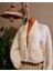 Beyaz Puffy Polar Chunky Hırka Ceket Beyaz / Standart 2