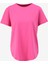 Pembe Kadın O Yaka Normal Kalıp T-Shirt M3Tyme_Tyme 1