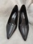 Balss-Kadın Alçak Topuk Kadeh Ökçe Stiletto - Siyah - 40 2