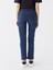 Lcw Jeans Yüksek Bel Straight Fit Kadın Jean Pantolon 5