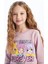 Lcw Kids Bisiklet Yaka Baskılı Uzun Kollu Kız Çocuk Sweatshirt 2