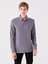Lcwaıkıkı Classic Polo Yaka Uzun Kollu Erkek Sweatshirt 1