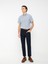 Lcwaıkıkı Classic Regular Fit Kısa Kollu Ekose Oxford Erkek Gömlek 3