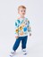 Lcw Baby Bisiklet Yaka Baskılı Erkek Bebek Sweatshirt 2