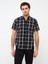 Lcwaıkıkı Classic Regular Fit Kısa Kollu Ekose Poplin Erkek Gömlek 2