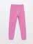 Lcw Kids Bisiklet Yaka Baskılı Uzun Kollu Kız Çocuk Pijama Takımı 3
