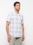 Lcwaıkıkı Classic Regular Fit Kısa Kollu Ekose Poplin Erkek Gömlek 2