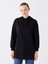 Lcw Modest Kapüşonlu Düz Uzun Kollu Kadın Sweatshirt Tunik 1