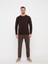 Lcwaıkıkı Classic Bisiklet Yaka Uzun Kollu Baskılı Erkek Sweatshirt 3