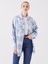Lcw Modest Ekose Uzun Kollu Oversize Kadın Oduncu Gömlek Ceket 1